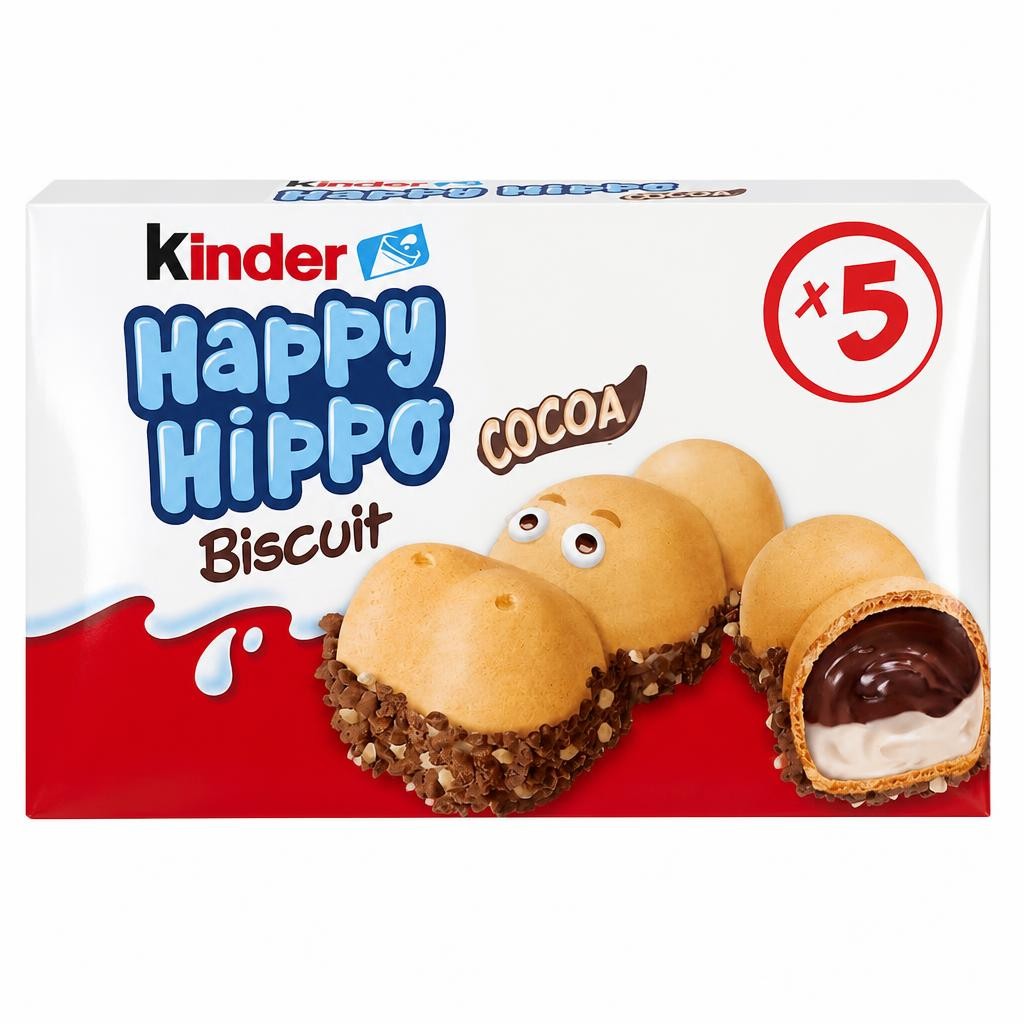 Kinder Happy Hippo Cocoa Cream 5 Pack