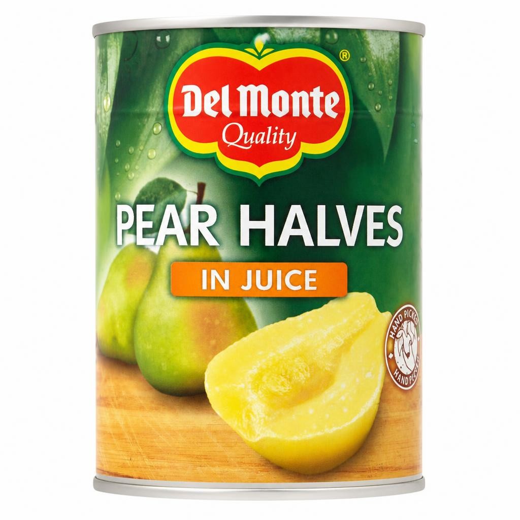 Del Monte Pear Halves In Juice 415G