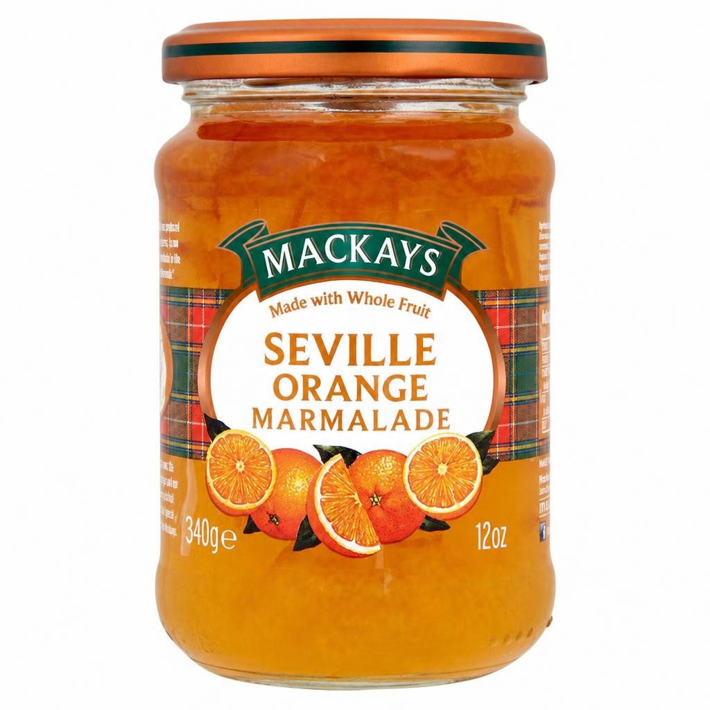 Mackays Natural Fruit Seville Orange Marmalade 340G