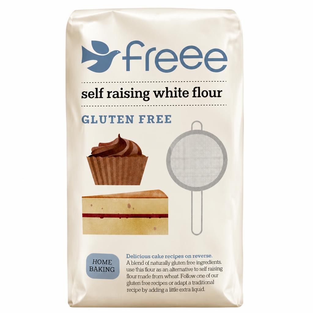 Freee Gluten Free Self Raising White Flour 1kg