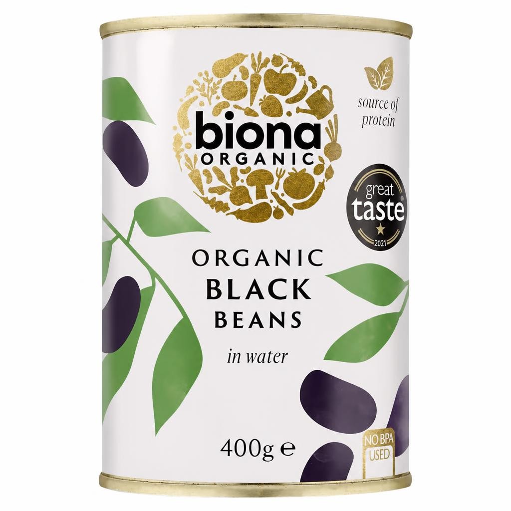 Biona Organic Black Beans 400G
