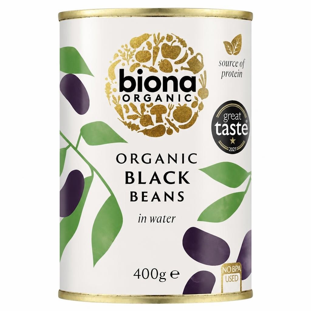 Biona Organic Black Beans 400G