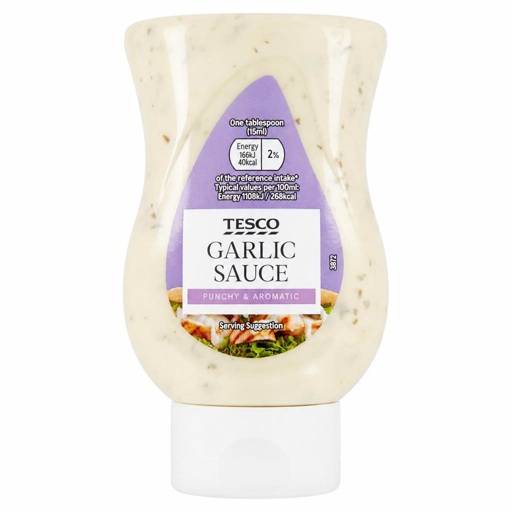 Tesco Garlic Sauce 235Ml