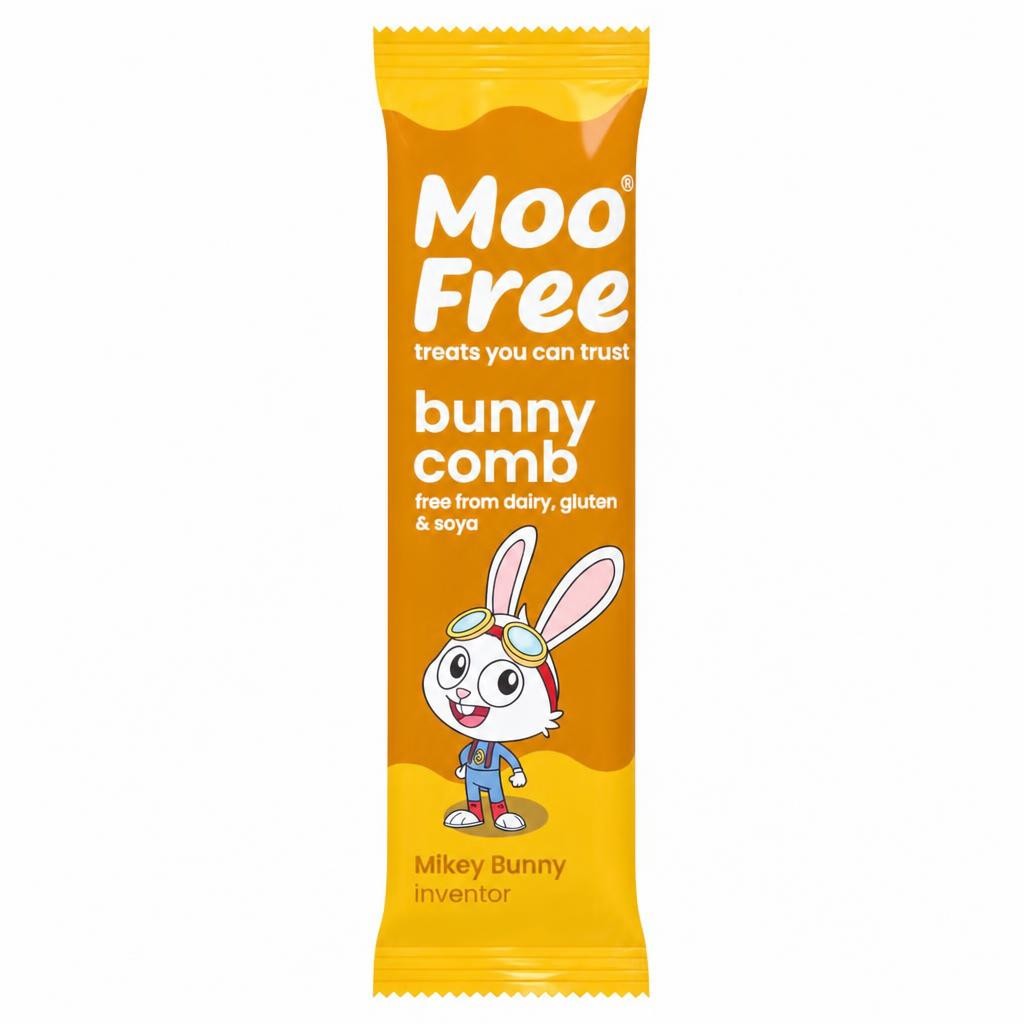 Moo Free Bunnycomb Mini Bar 20G