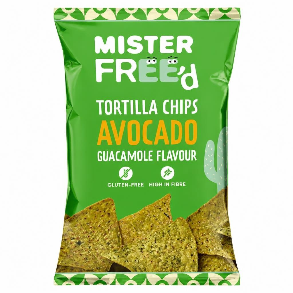 Mister Free'd Avocado & Guacamole Tortilla Chips 135g