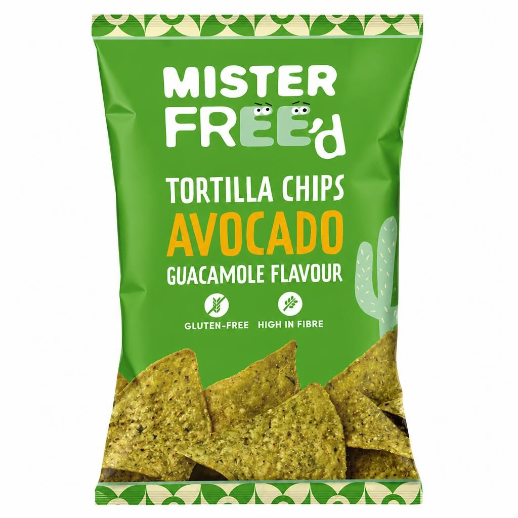 Mister Free'd Avocado & Guacamole Tortilla Chips 135g
