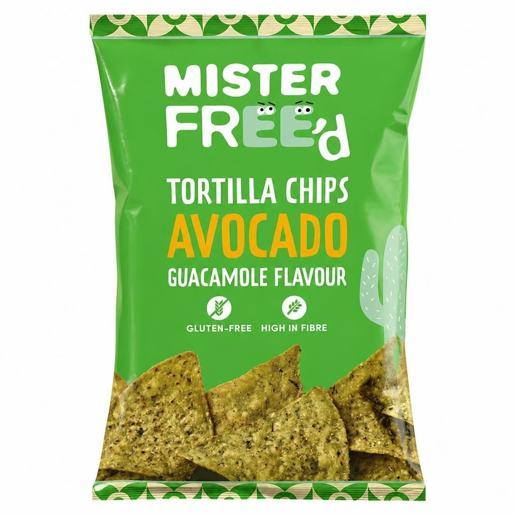 Mister Free'd Avocado & Guacamole Tortilla Chips 135g