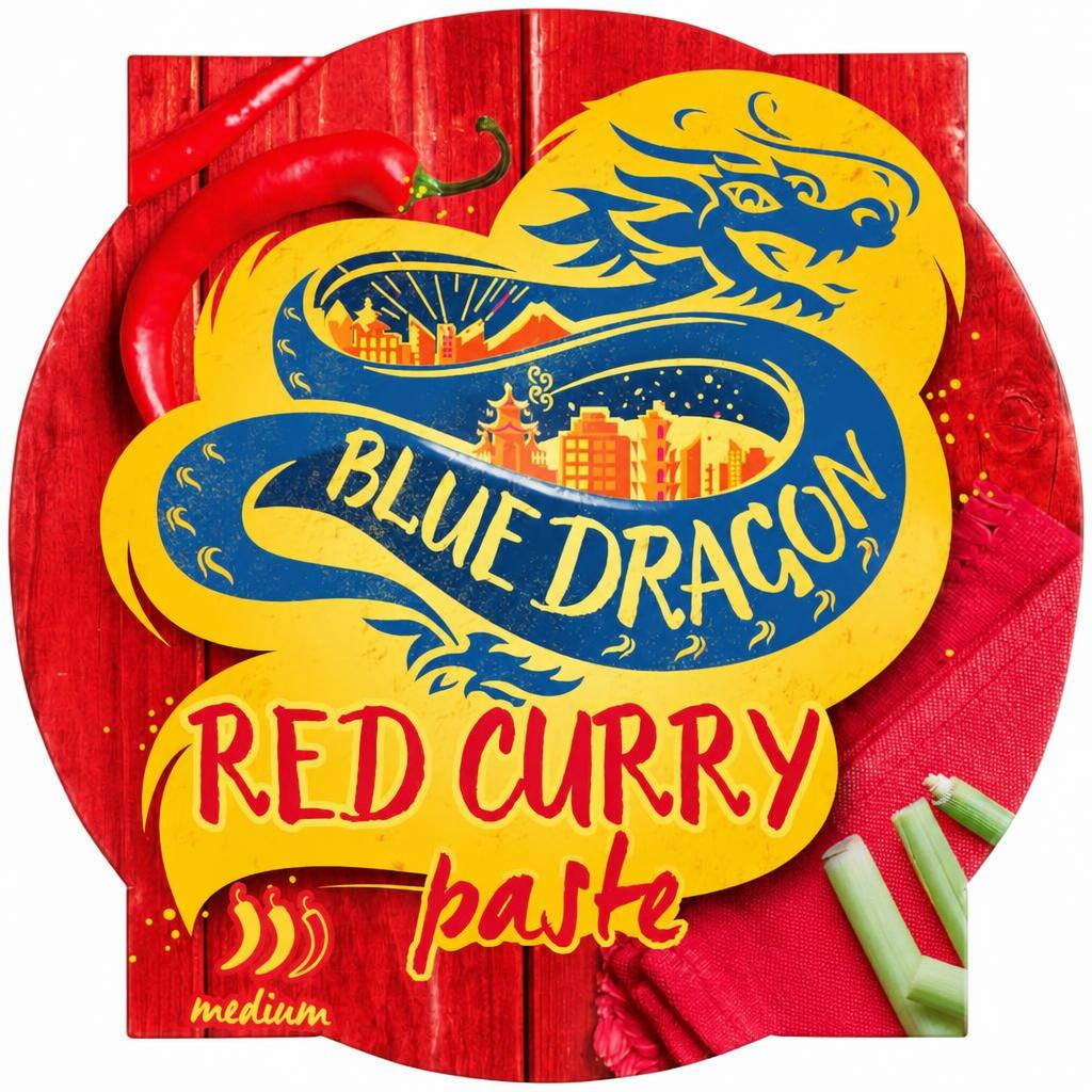 Blue Dragon Thai Red Paste Pot For Two 50G