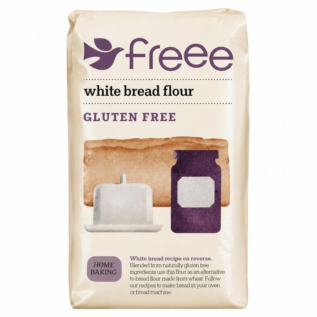 Doves Farm Gluten Free White Bread Flour 1Kg