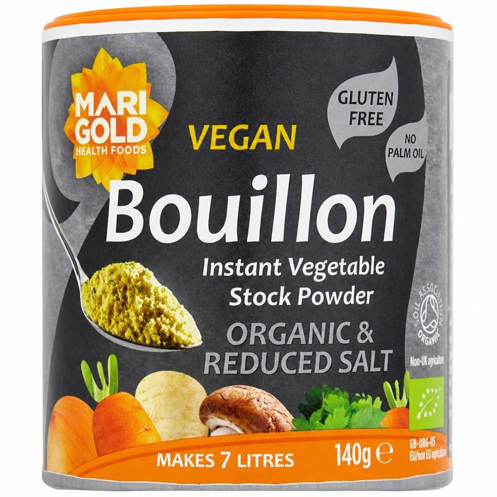 Marigold Organic Vegetable Vegan Bouillon Powder 140G