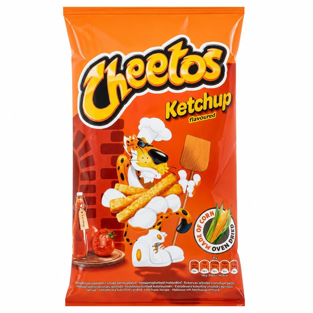 Cheetos Ketchup Corn Snacks 85G