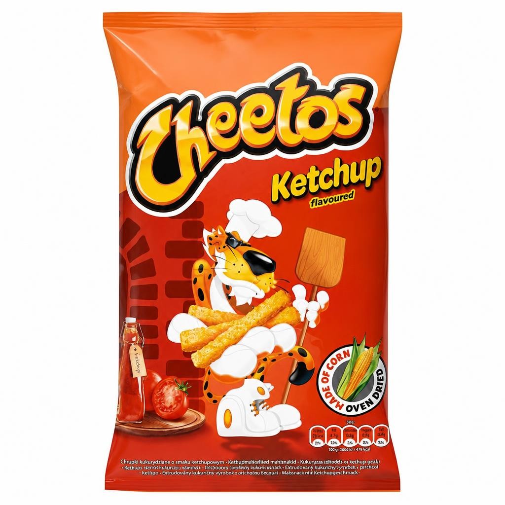 Cheetos Ketchup Corn Snacks 85G