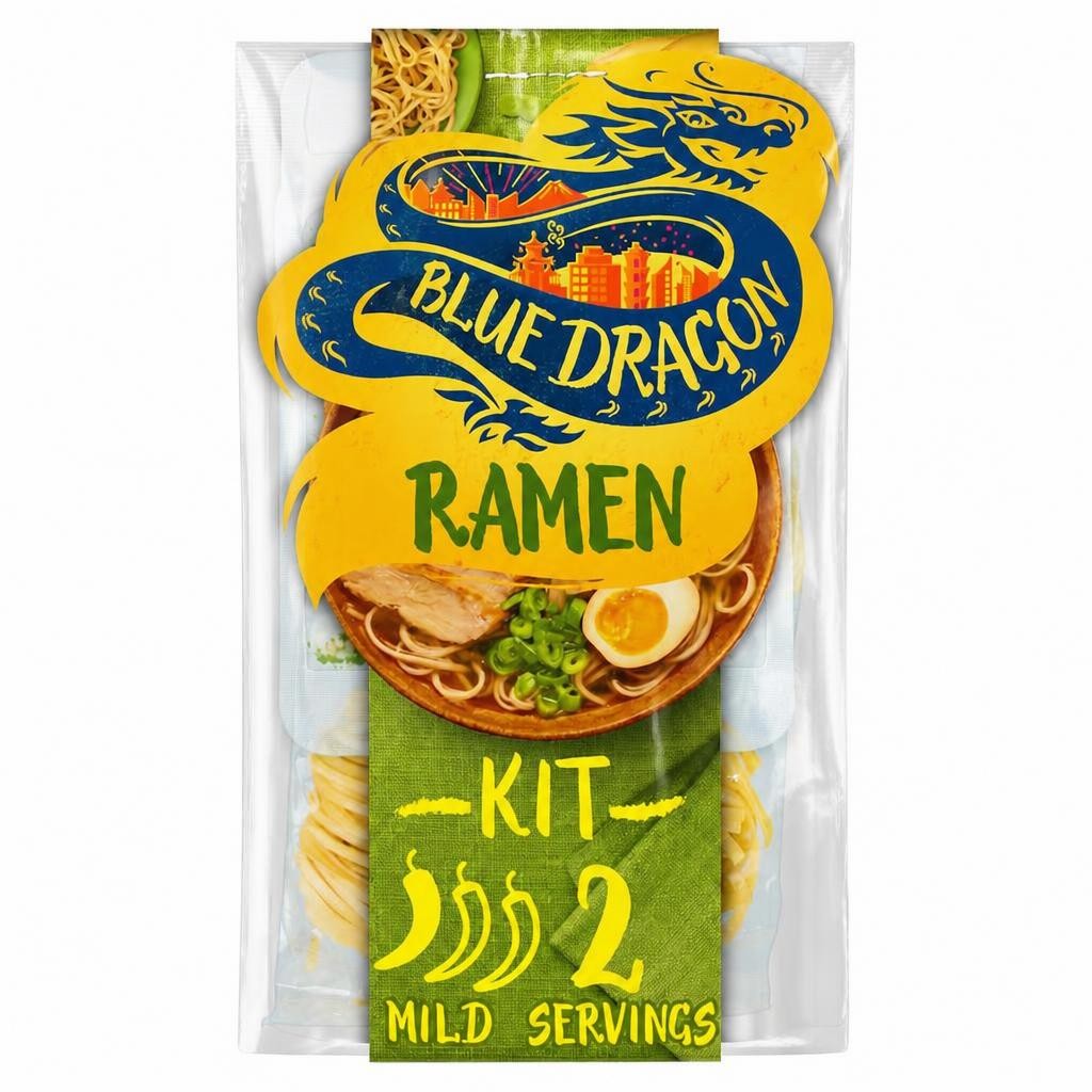 Blue Dragon Ramen Noodle Kit 201G