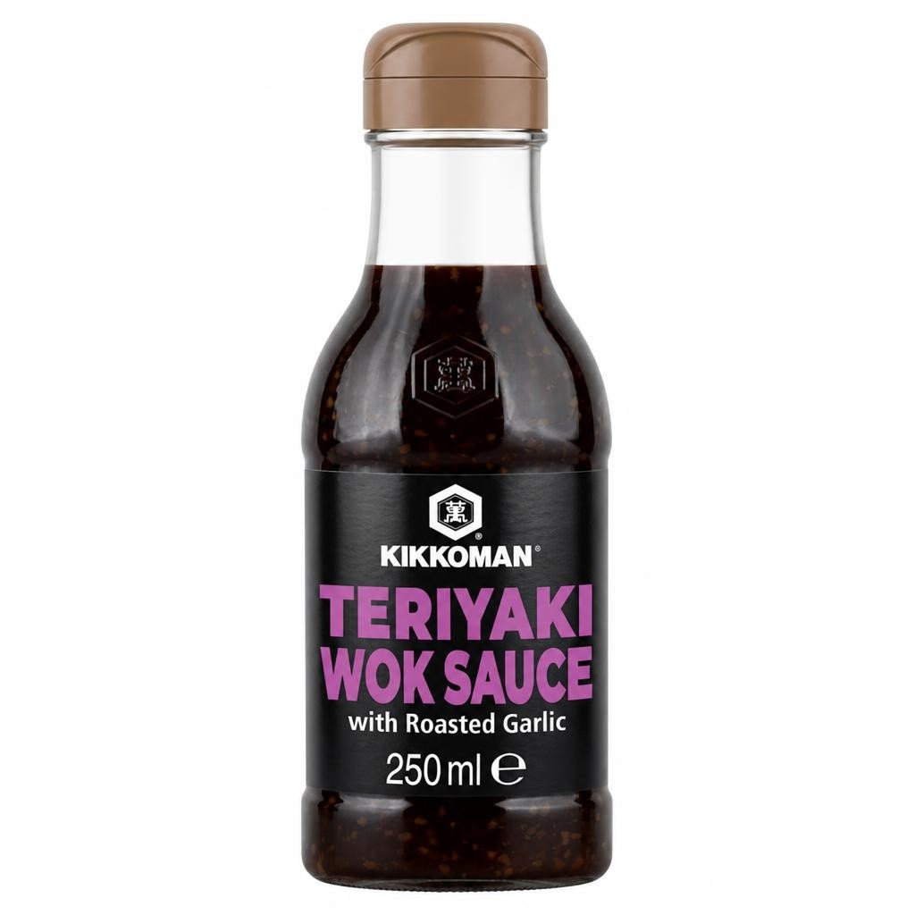 Kikkoman Teriyaki Sauce & Garlic 250Ml
