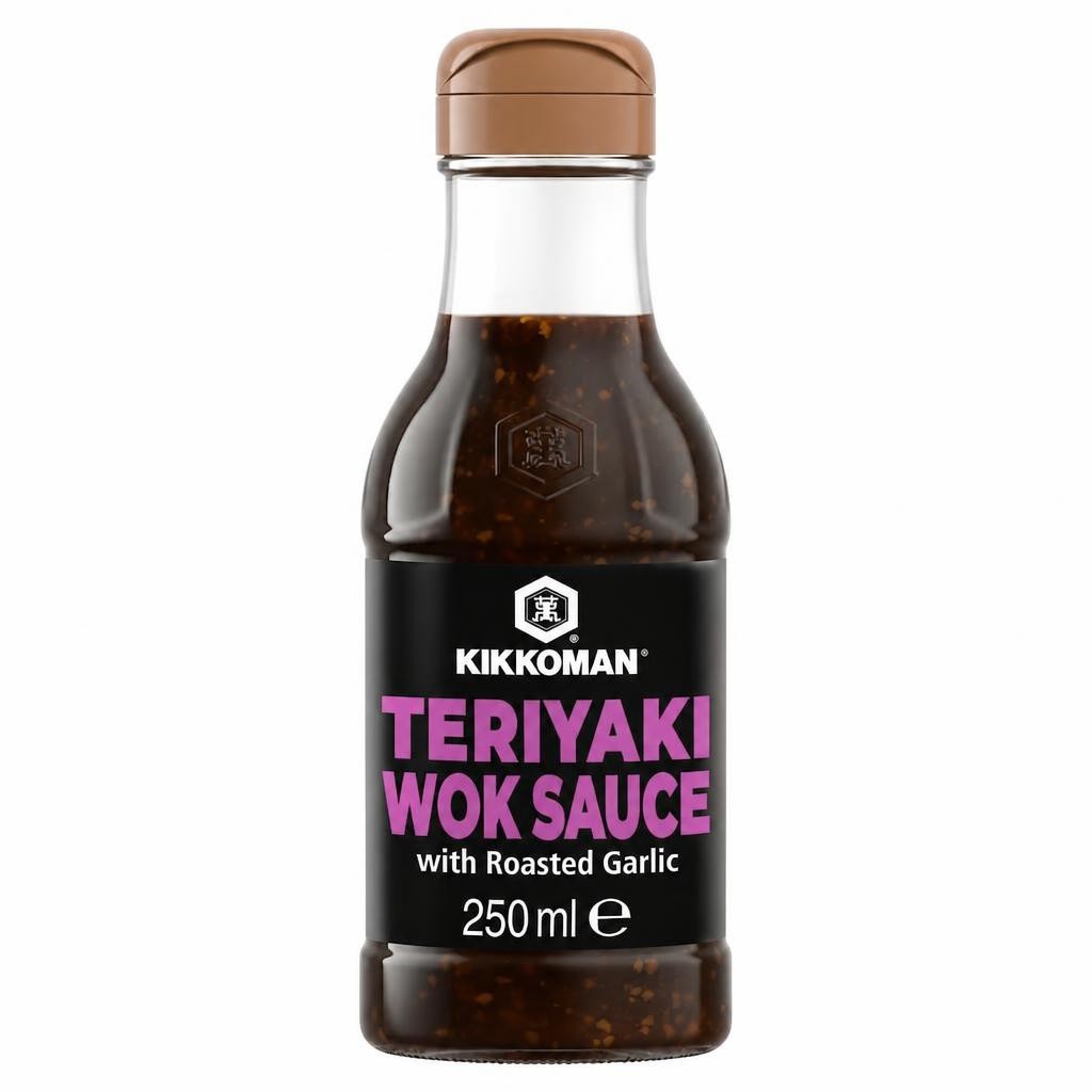 Kikkoman Teriyaki Sauce & Garlic 250Ml