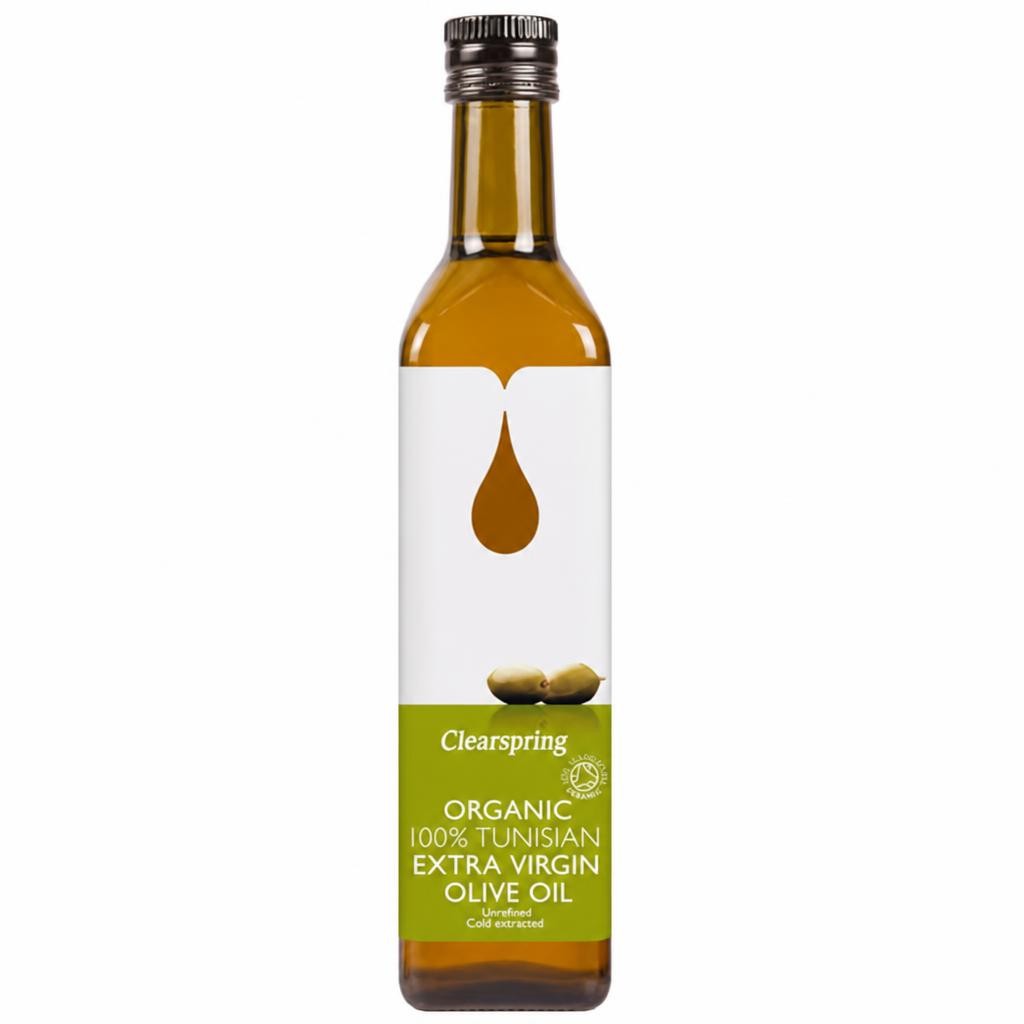 Organic Tunisian Extra Virgin Olive Oil 500ml (Clearspring) | Multi