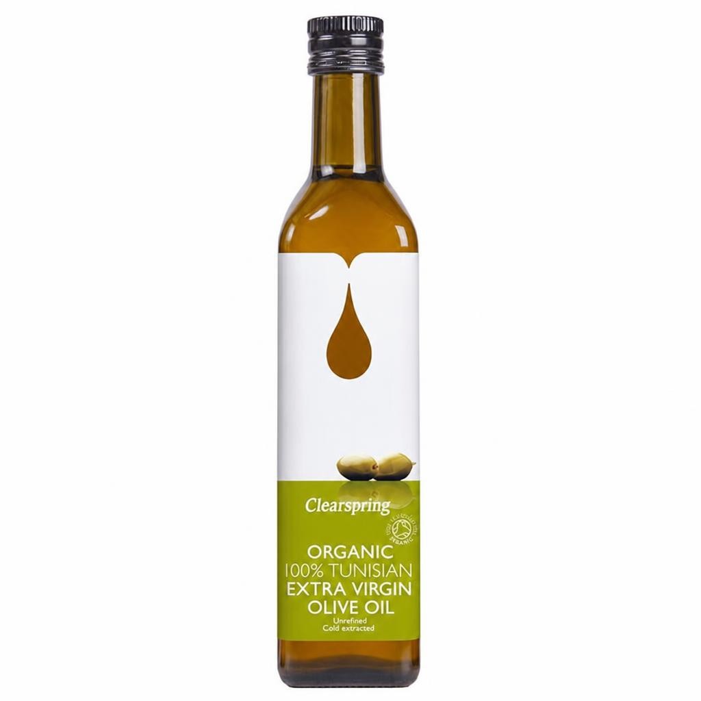 Organic Tunisian Extra Virgin Olive Oil 500ml (Clearspring) | Multi