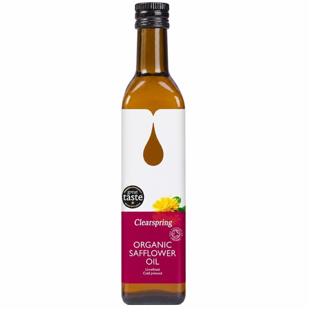 Organic Safflower Oil 500ml (Clearspring) | Multi