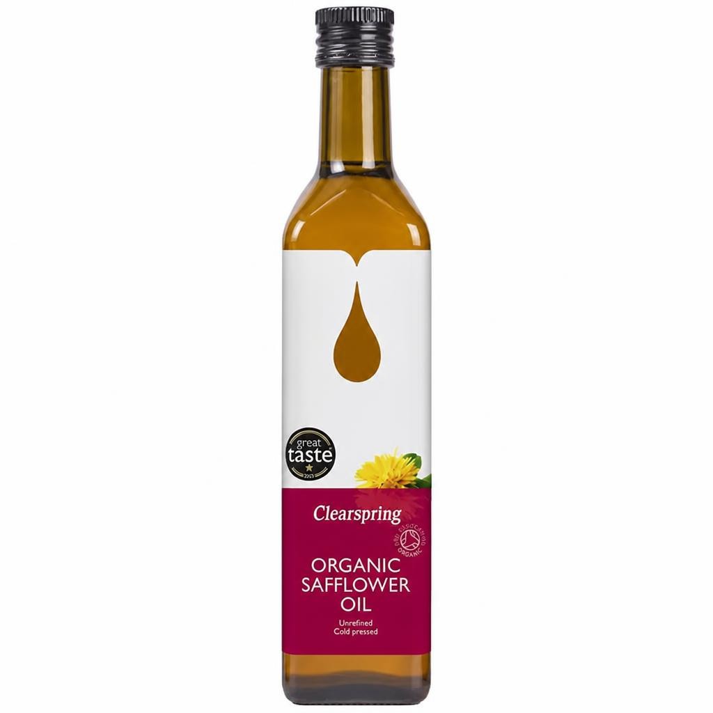 Organic Safflower Oil 500ml (Clearspring) | Multi