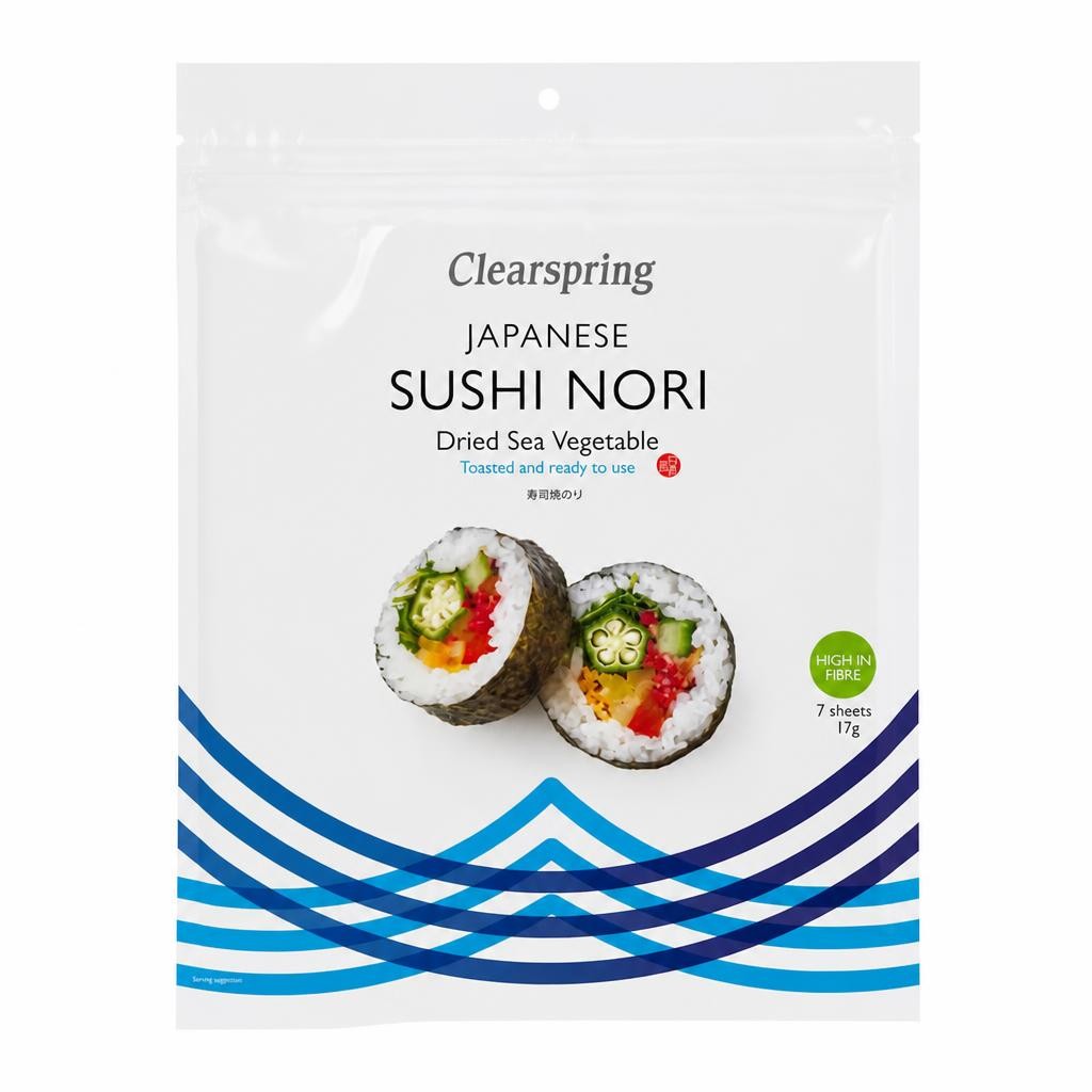 Japanese Sushi Nori 17g (Clearspring) | Multi