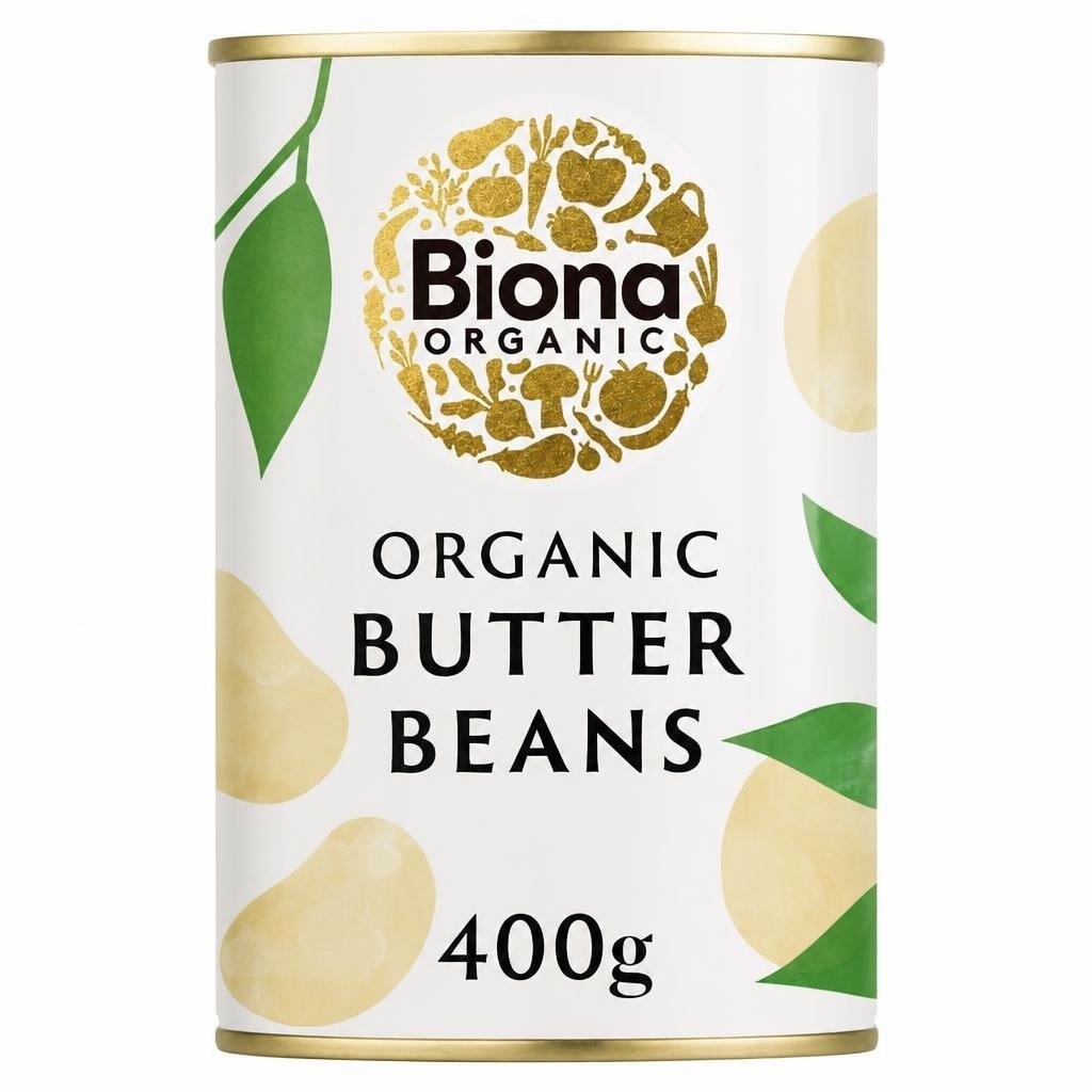 Biona Organic Butter Beans 400g