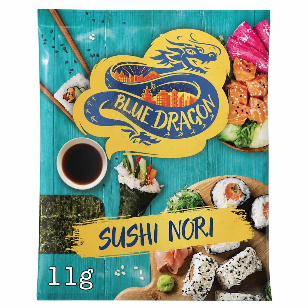 Blue Dragon Sushi Nori 11g