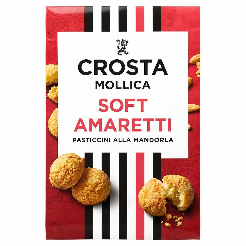 Crosta & Mollica Soft Amaretti Biscuits 140g