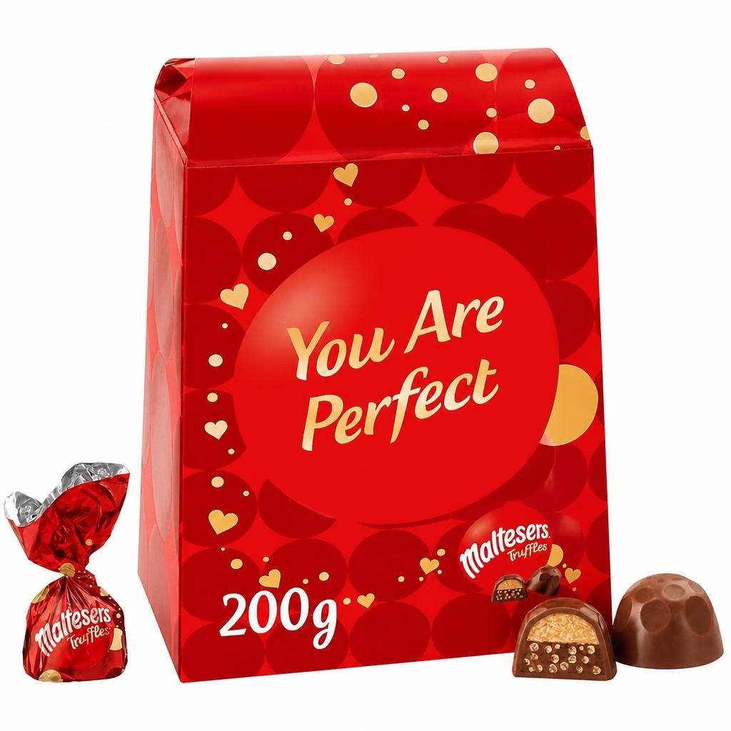 Maltesers Truffle Medium Gift Box 200G with You Are Perfect Sleeve