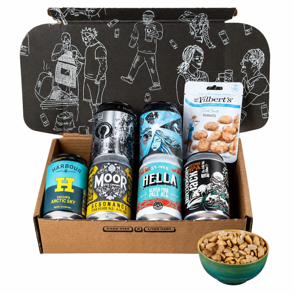 Premium Pale Ale / IPA Happy Birthday Beer Gift Hamper 5x330ml