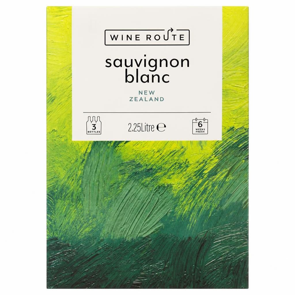 Wine Route New Zealand Sauvignon Blanc 2.25L