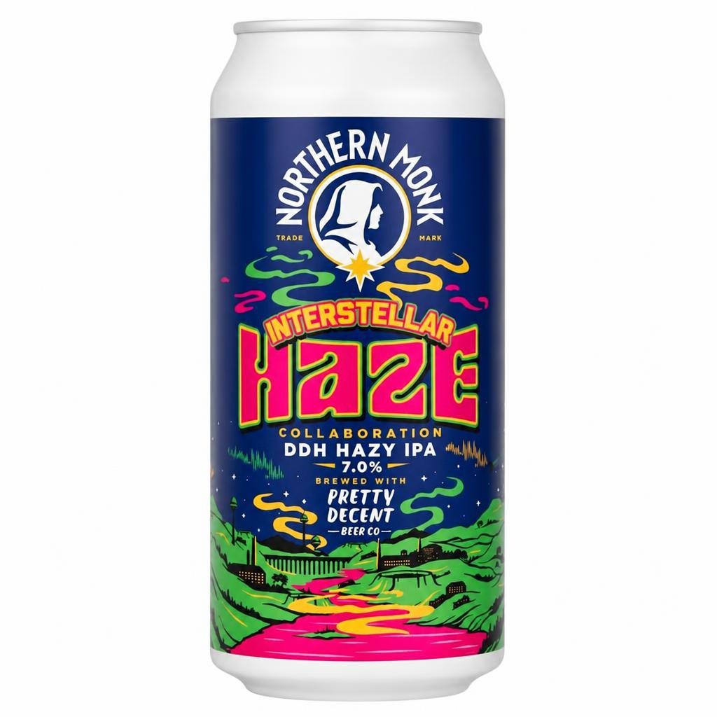 Northern Monk Interstellar Haze DDH Hazy IPA 440ml