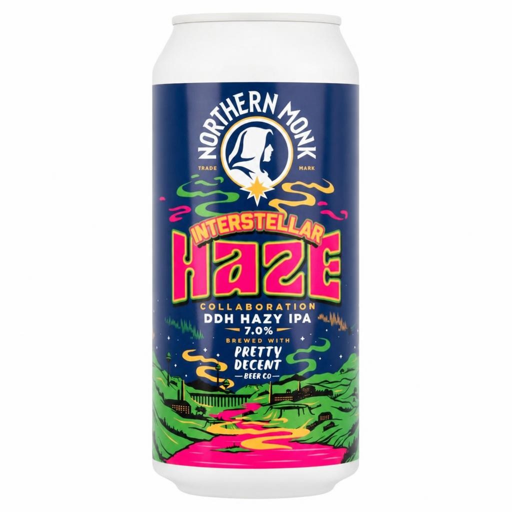 Northern Monk Interstellar Haze DDH Hazy IPA 440ml