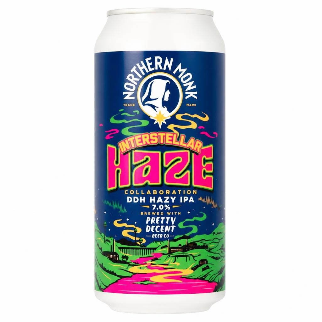 Northern Monk Interstellar Haze DDH Hazy IPA 440ml