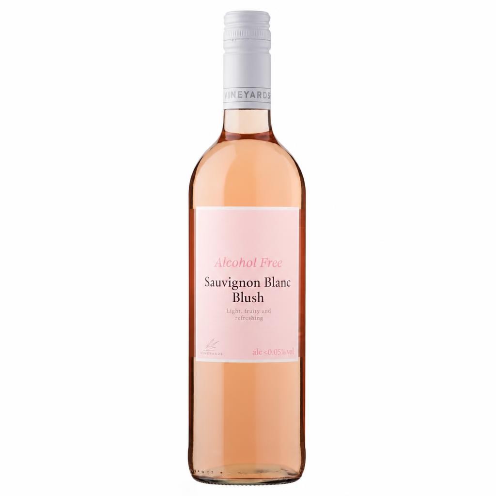 Vineyards Alcohol Free Sauvignon Blanc Blush 75cl
