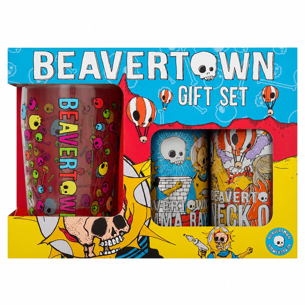 Beavertown Neck Oil & Gamma Ray 2 x 330ml & Glass