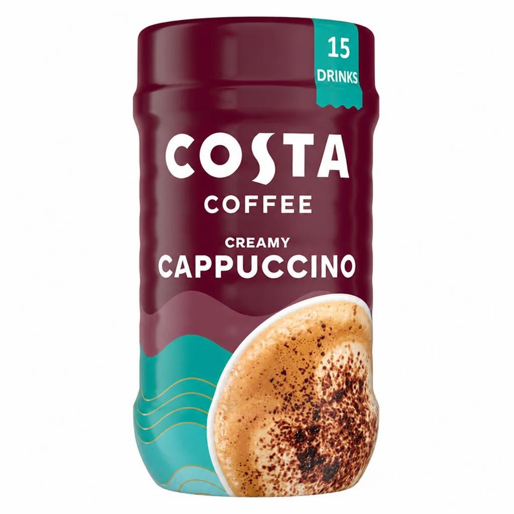 Costa Coffee Creamy Cappuccino Instant Coffee 255g