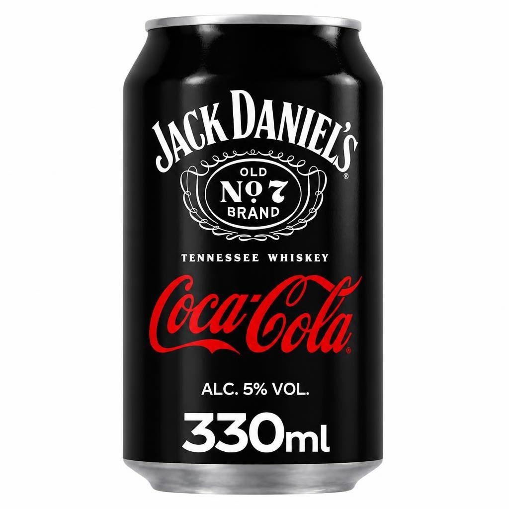 Jack Daniel's Whiskey & Coca-Cola 330Ml