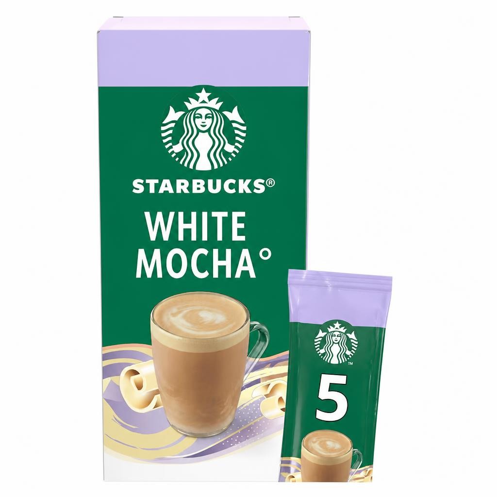 Starbucks White Mocha Instant Coffee Sachets 5x24g