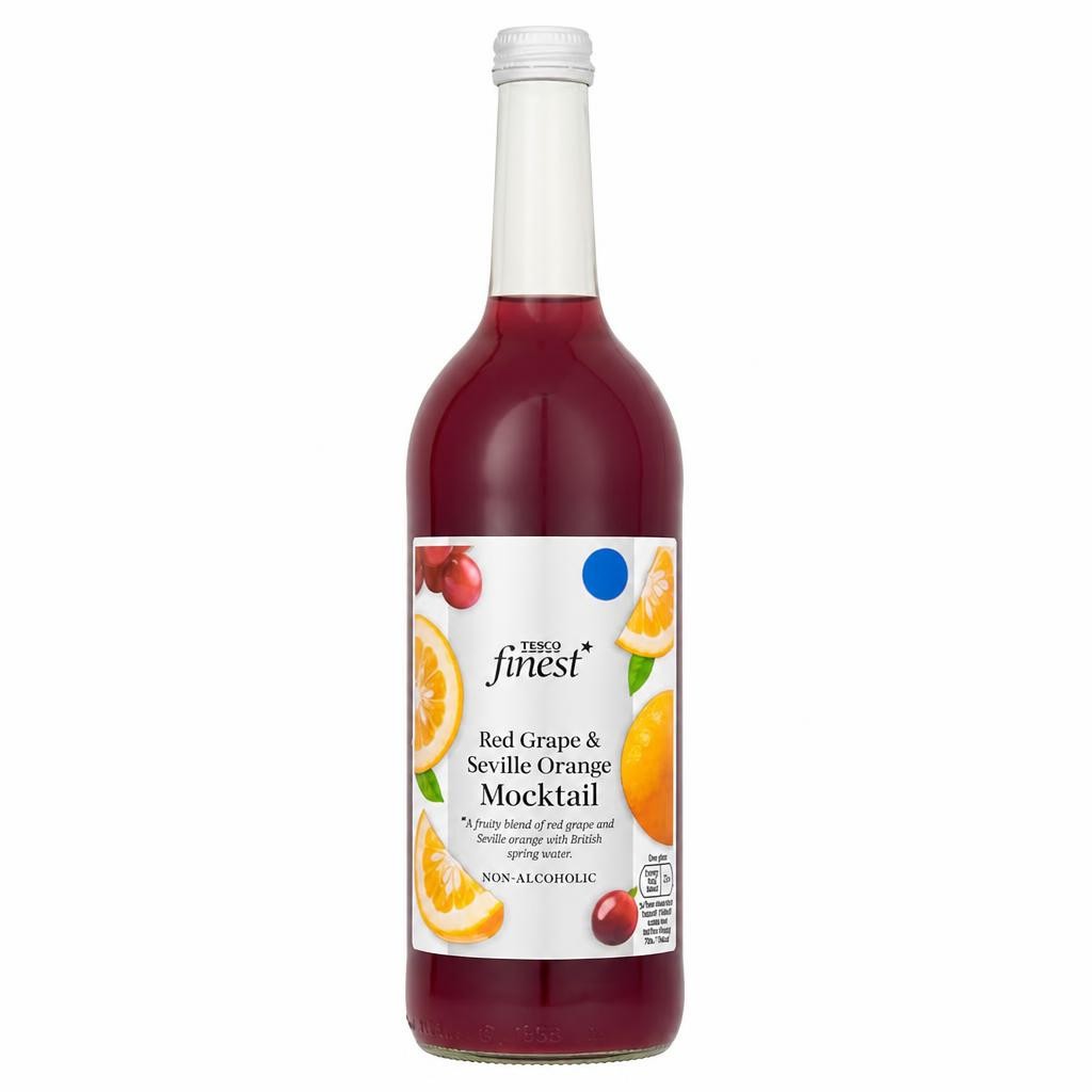 Tesco Finest Alcohol Free Red Grape & Orange Mocktail 750ml