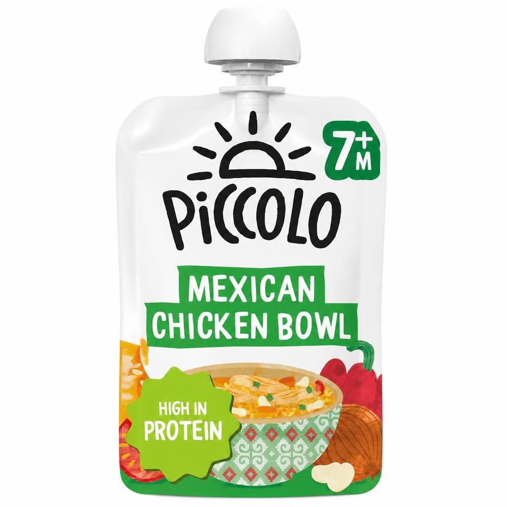 Piccolo Baby Organic Mexican Chicken Bowl 130g