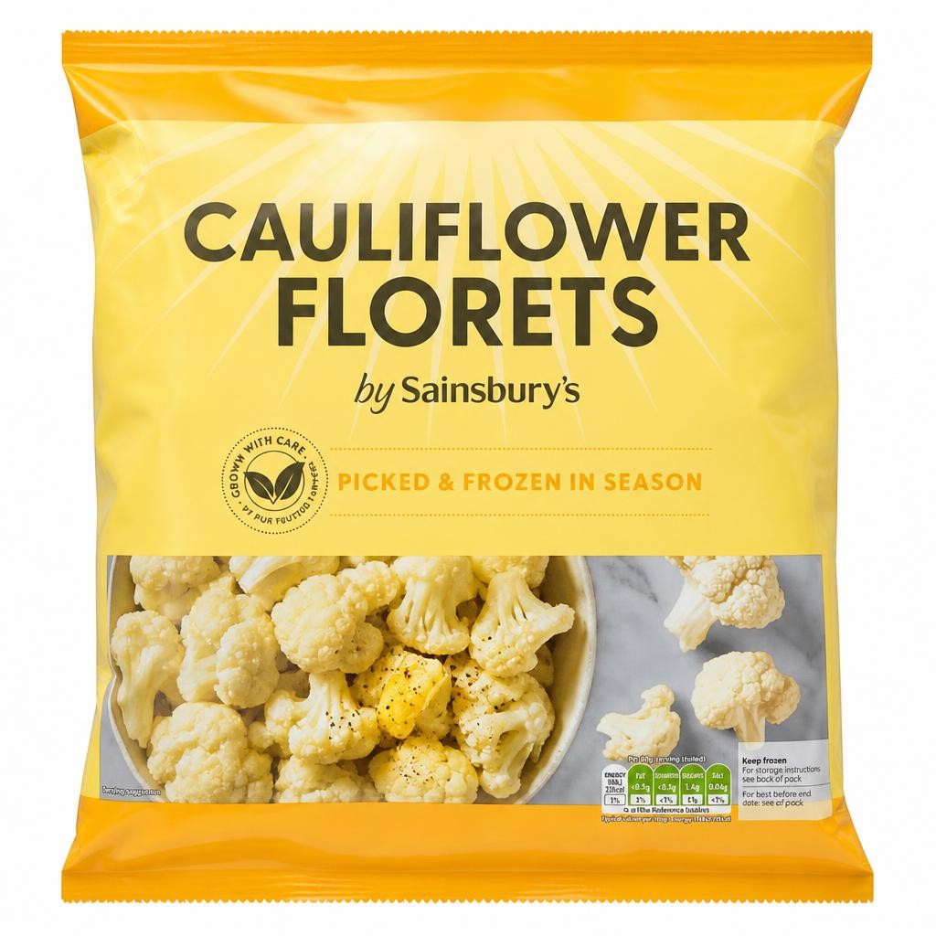 Sainsbury's Cauliflower Florets 900g