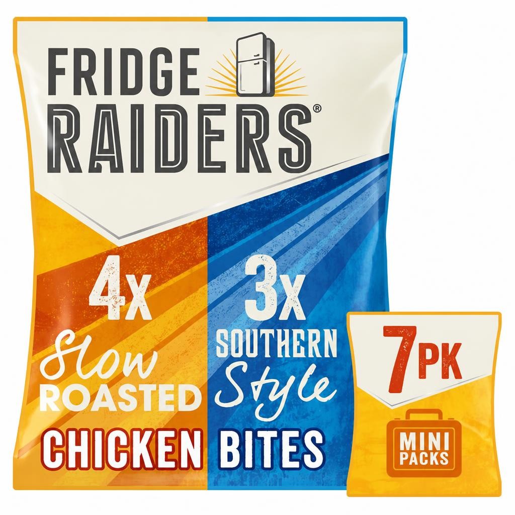Fridge Raiders Variety Pack Chicken Snack Bites 7x22.5g