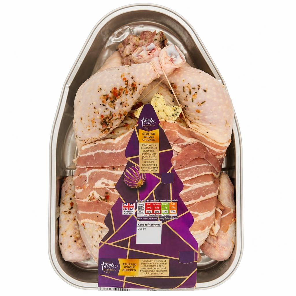 Sainsbury's Jewelled Xmas Stuffed Whole Chicken, Taste the Difference 2360g