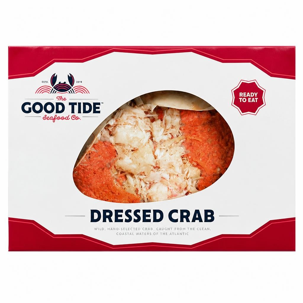 The Good Tide Seafood Co Dressed Crab 120g