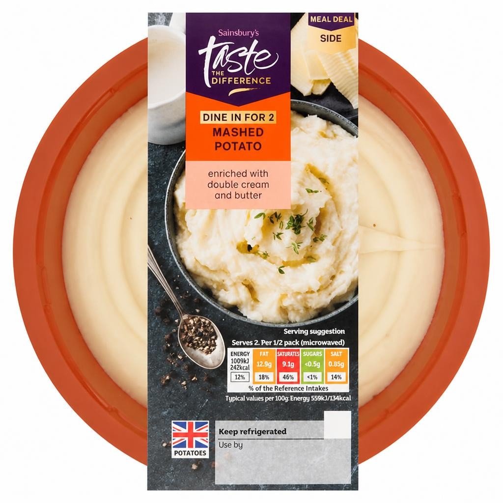Sainsbury's Mashed Potato, Taste the Difference 400g