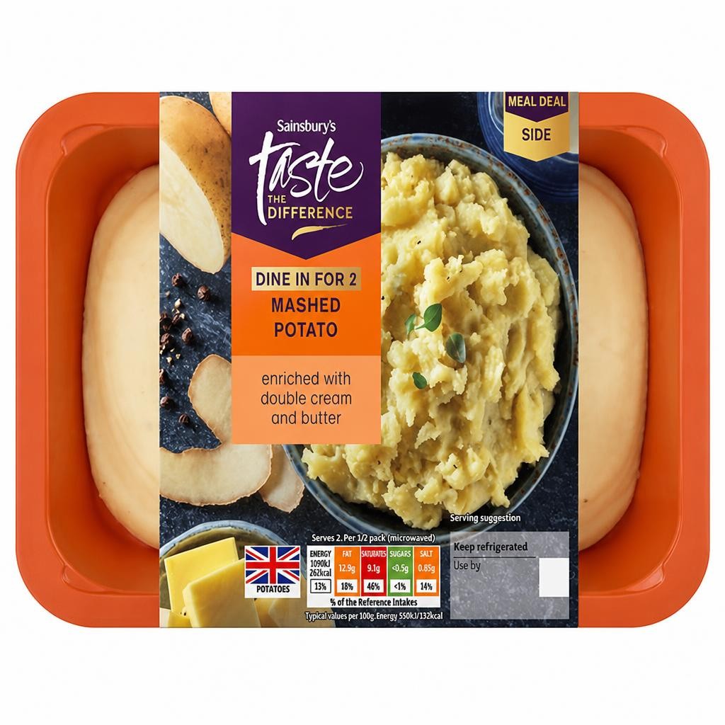 Sainsbury's 400g Mashed Potato, Taste the Difference