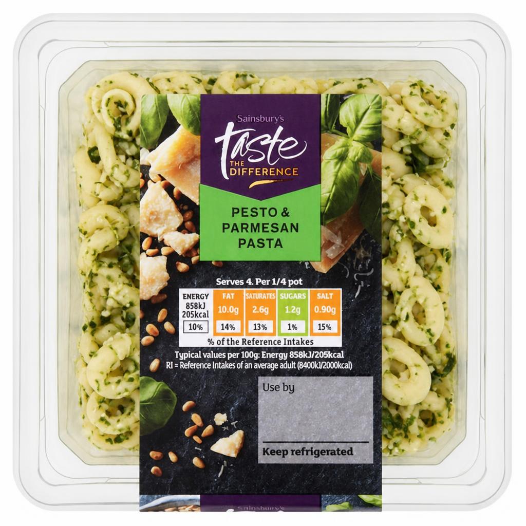 Sainsbury's Pesto Parmesan Pasta, Taste the Difference 400g