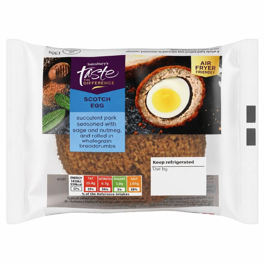 Sainsbury's Scotch Egg, Taste the Difference 130g