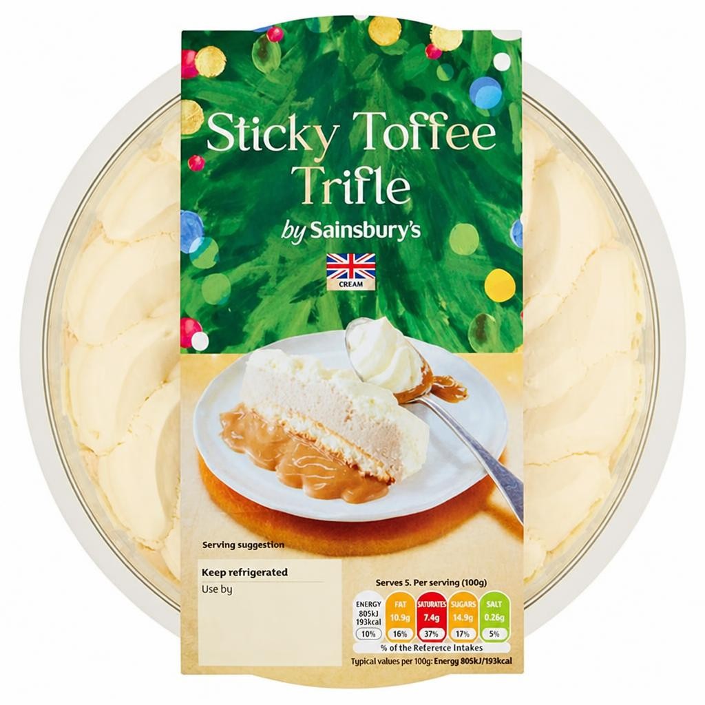 Sainsbury's Sticky Toffee Trifle 500g