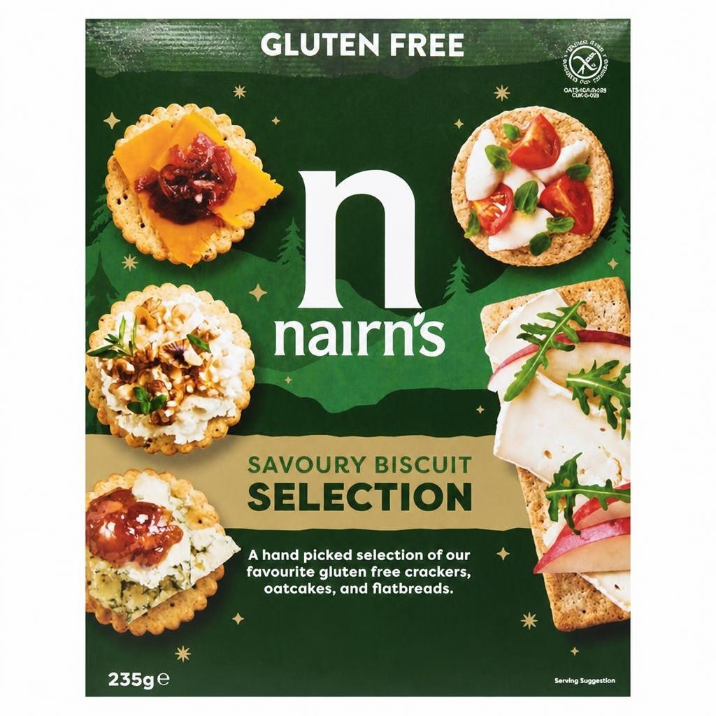 Nairn's Savoury Biscuit Selection 235g